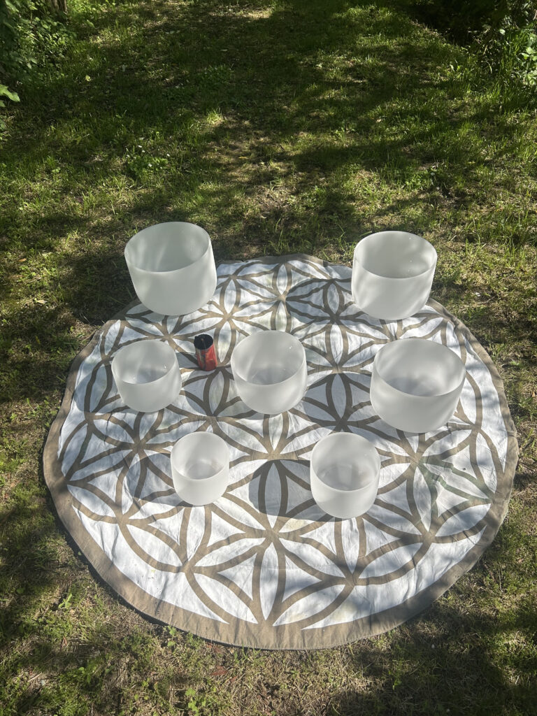 crystal bowls